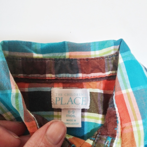 Set of three baby boy Short sleeve shirt bundle. - Picture 4 of 8